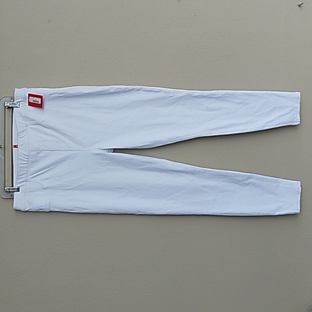 Spanx White Jeans Size XL Tall